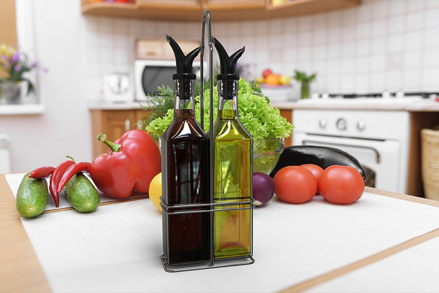 Royal Oil and Vinegar Bottle Set | $10 | Amazon